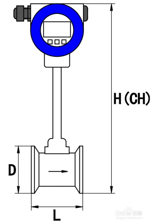 lugb涡街流量计说明书