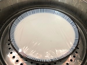 紫薯香芋糯米饼