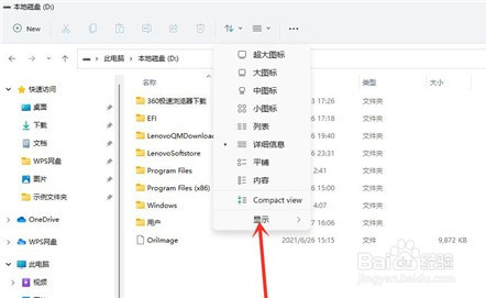 Win11隐藏文件夹怎么显示