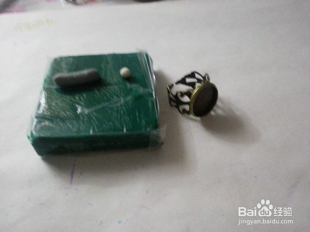 软陶的故事：[1]软陶龙猫戒指的制作