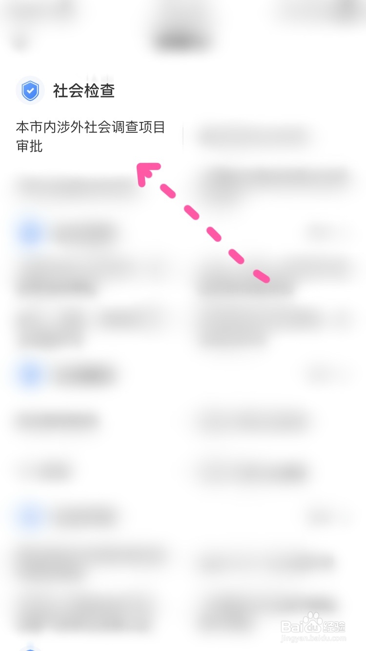 渝快办怎样查看本市内涉外社会调查项目审批