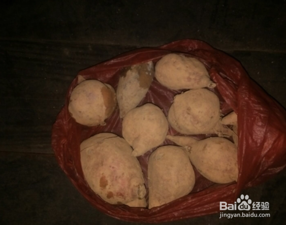 农家地道烤红薯的经典做烤法!