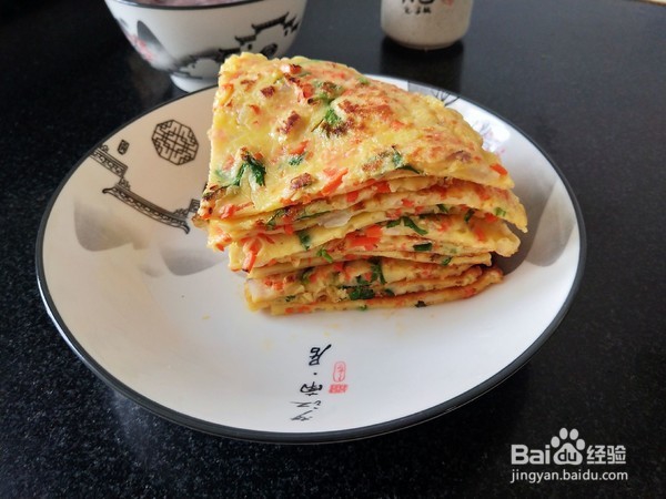 怎样做出好吃的胡萝卜鸡蛋饼