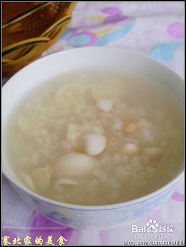 怎么做百合杏仁粥