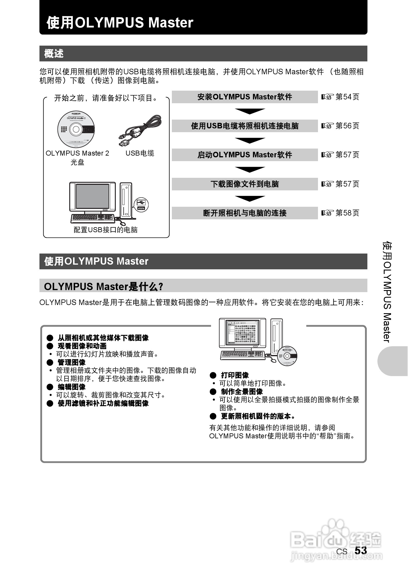 奥林巴斯 SP550UZ数码相机说明书:[6]