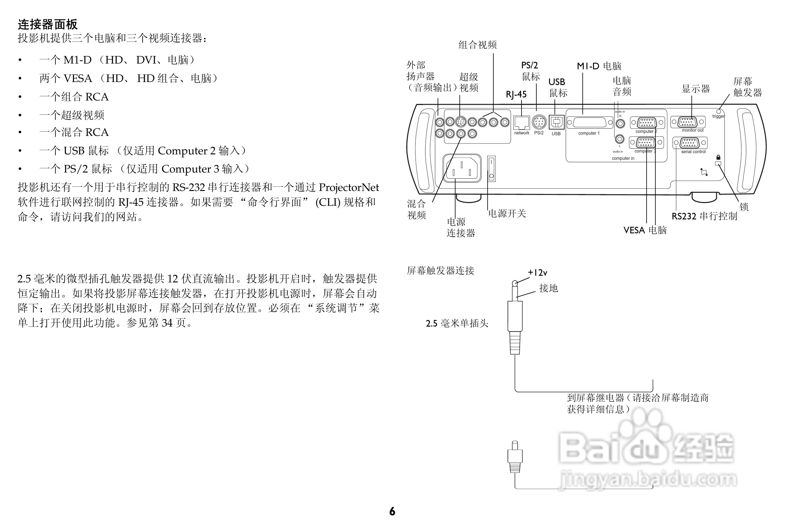 富可视 LP815投影机说明书:[1]