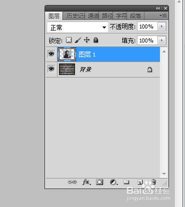 ps怎么制作砖墙上的贴画