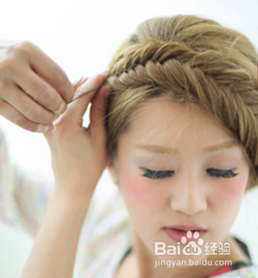 浪漫唯美俄式盘发