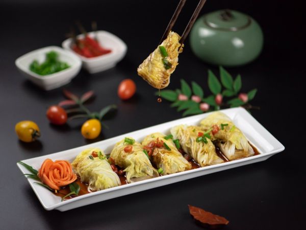 肉酿白菜卷|| #百菜不如白菜#