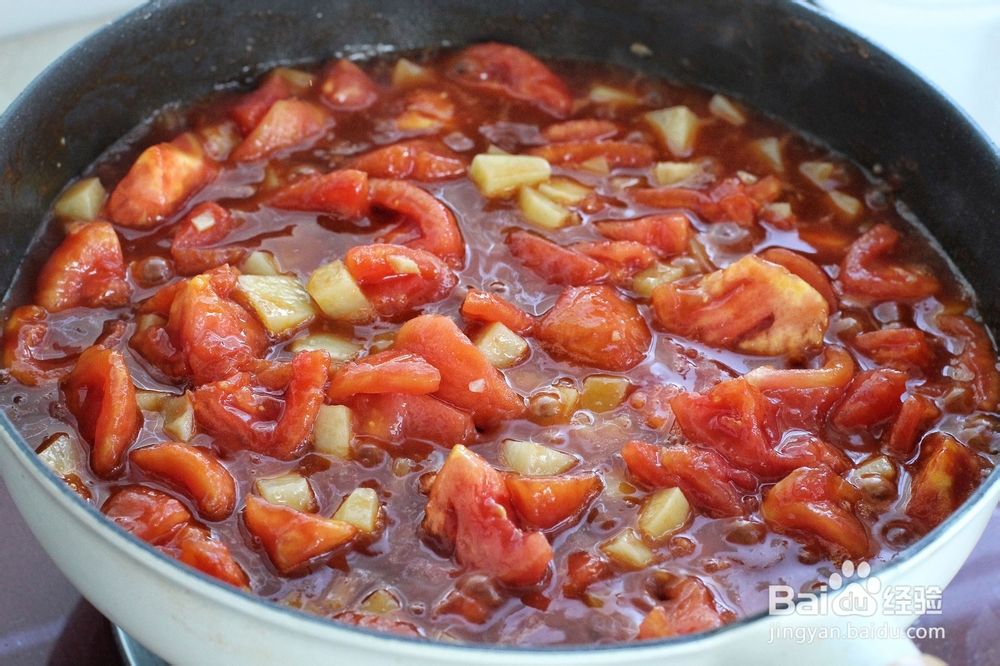开胃番茄土豆烩饭的做法教程