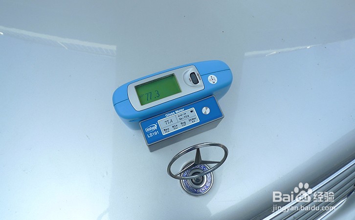 便携式光泽度计测量各种材料