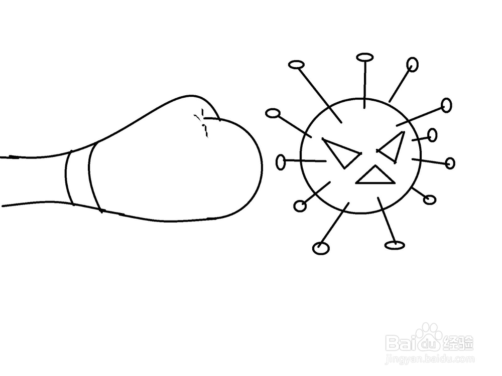 画抗击病毒的简单方法