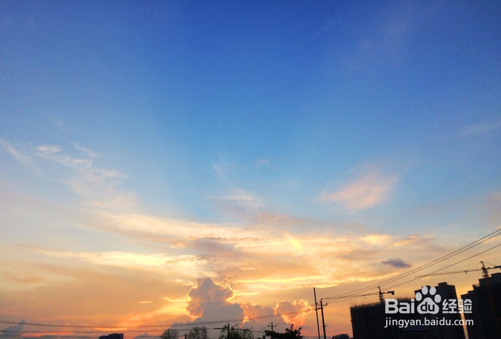 怎样用手机拍出雷雨前的风景美照