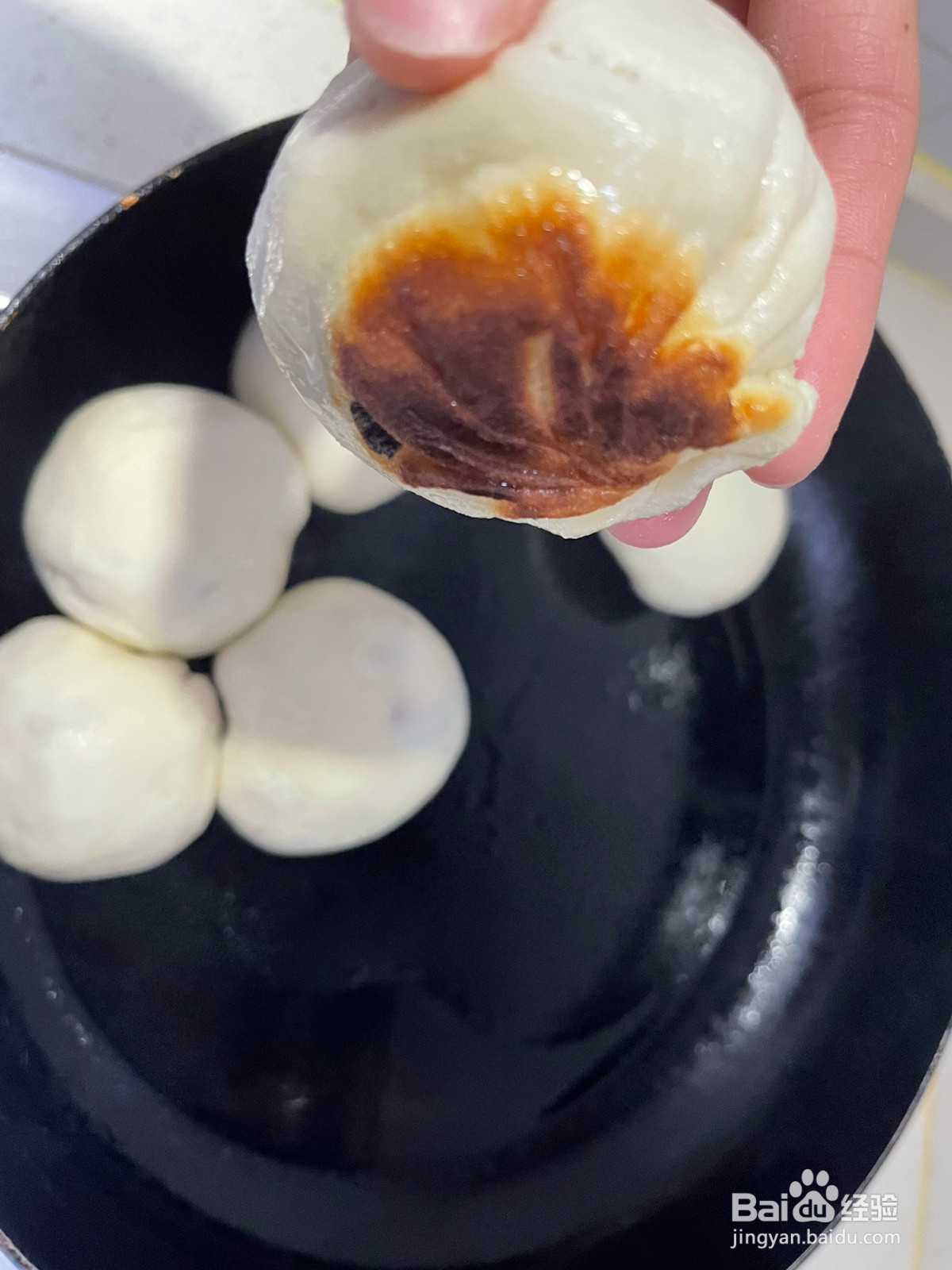 生煎包焦香酥脆脆底的做法