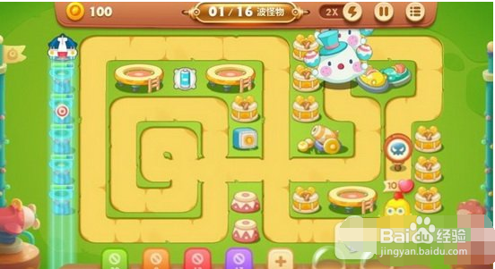 保卫萝卜3燃爆新春第8关金萝卜攻略