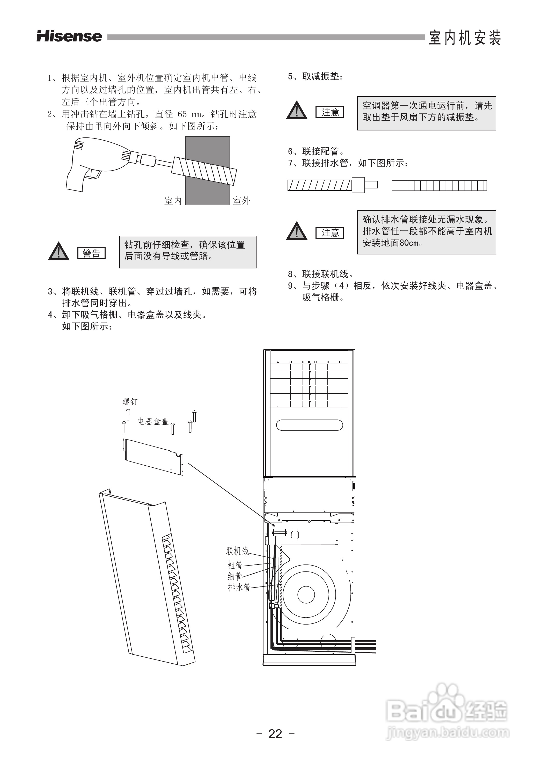 海信空调器KFR-71LW/99N-2型使用说明书:[3]