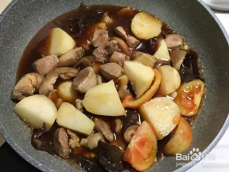 怎样做出家常菜系列之茄汁鸡丁