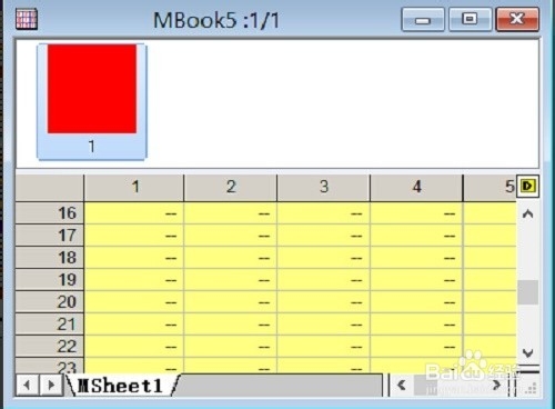 origin9.0操作教程：[16]添加矩阵工作簿。