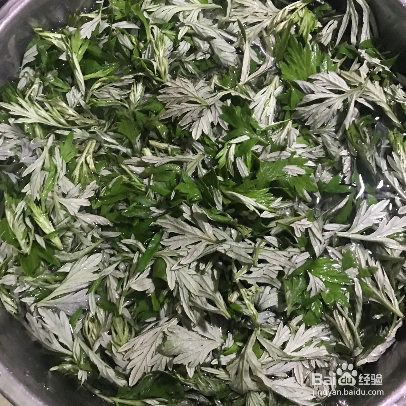 艾草青团的做法