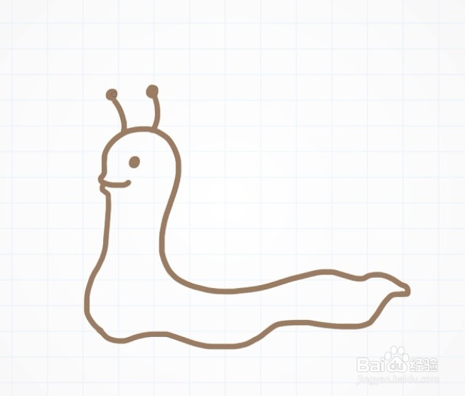怎样画好蜗牛