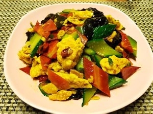 什锦炒蛋的做法