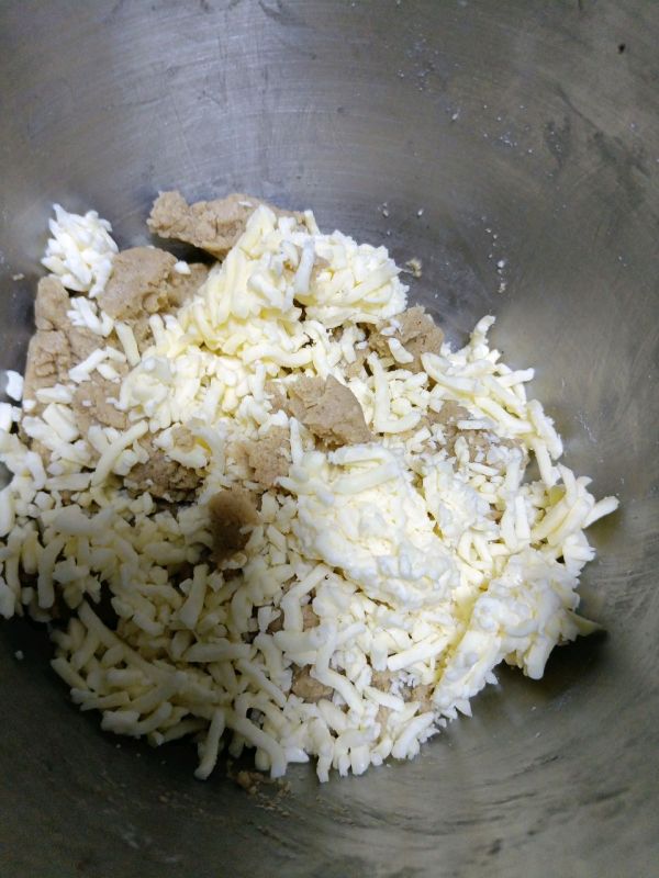 减脂杏仁芝士饼干