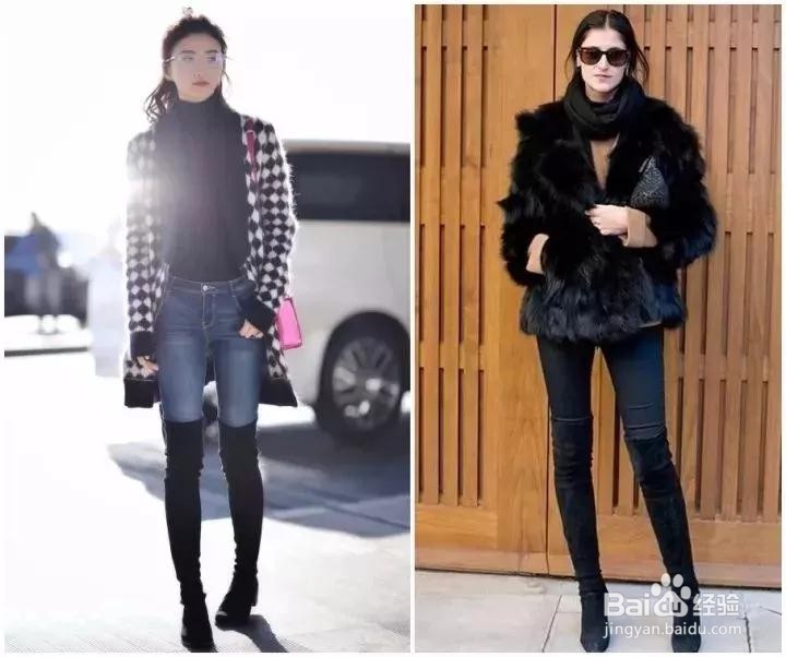 王凯丽:女明星秋冬必备的过膝靴,真的巨显高!