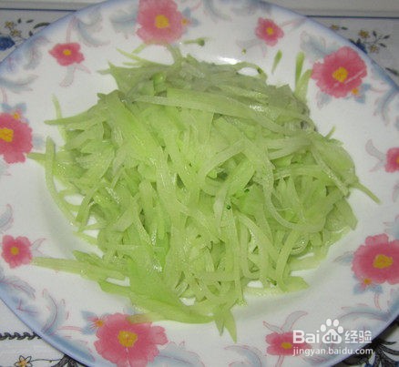凉拌佛手瓜的做法
