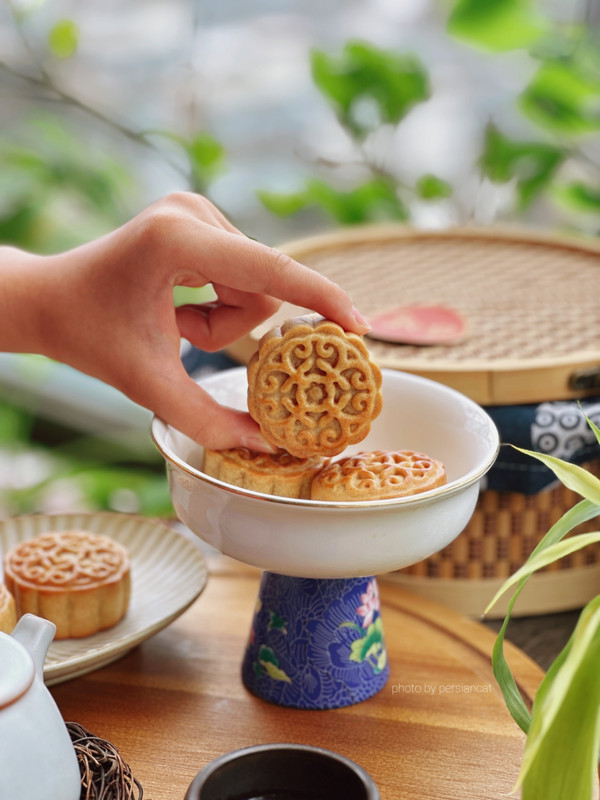 广式金沙奶黄月饼