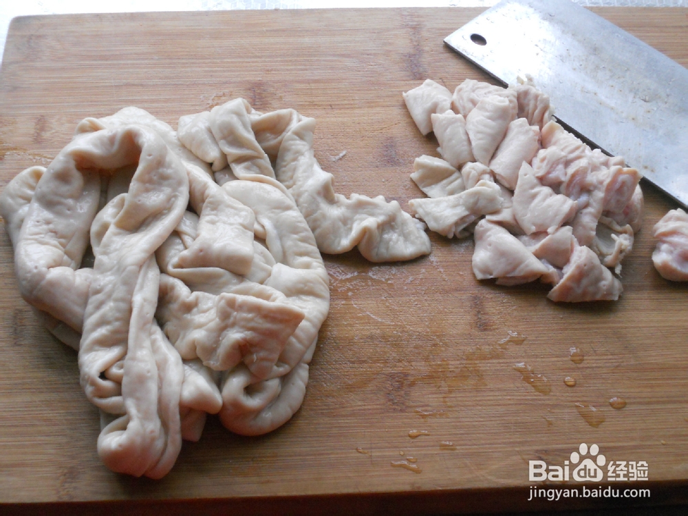 你会做白菜肥肠吗