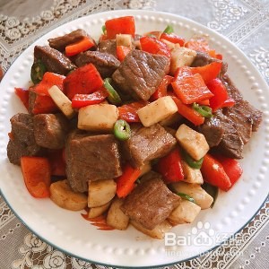 怎么自制黑胡椒杏鲍菇牛肉丁