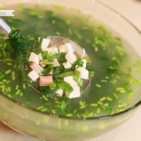 教你怎样做蔬菜红白豆腐羹