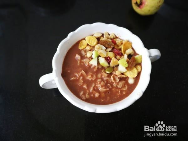 可可燕麦片的做法