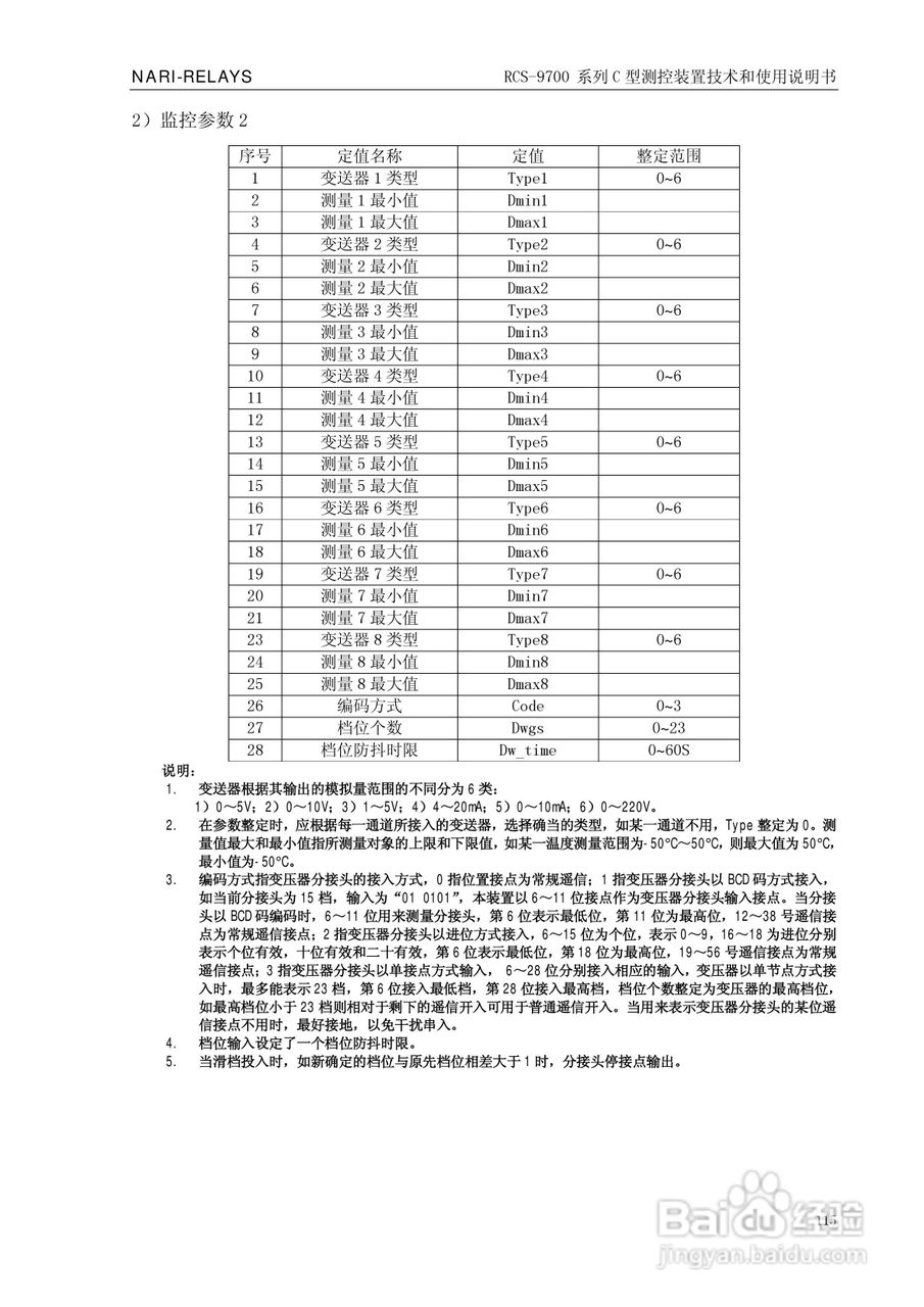 RCS-9709C测控装置技术和使用说明书:[13]
