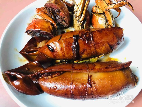 爆烤墨鱼的做法