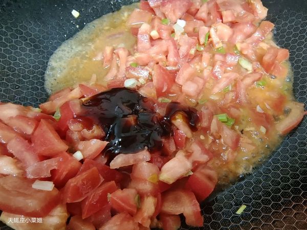番茄虾仁疙瘩汤