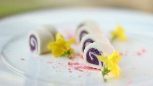 跳跳糖配芸豆紫薯卷