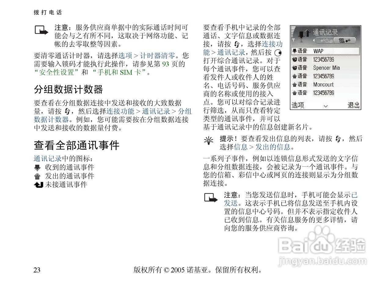 诺基亚6681手机使用说明书:[3]