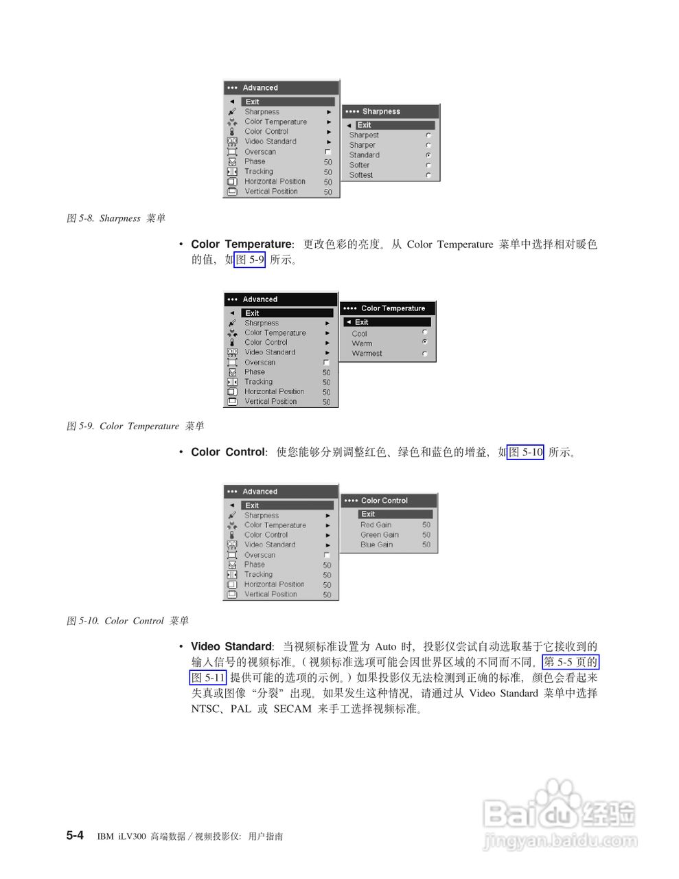 IBM iLV300影机说明书:[4]