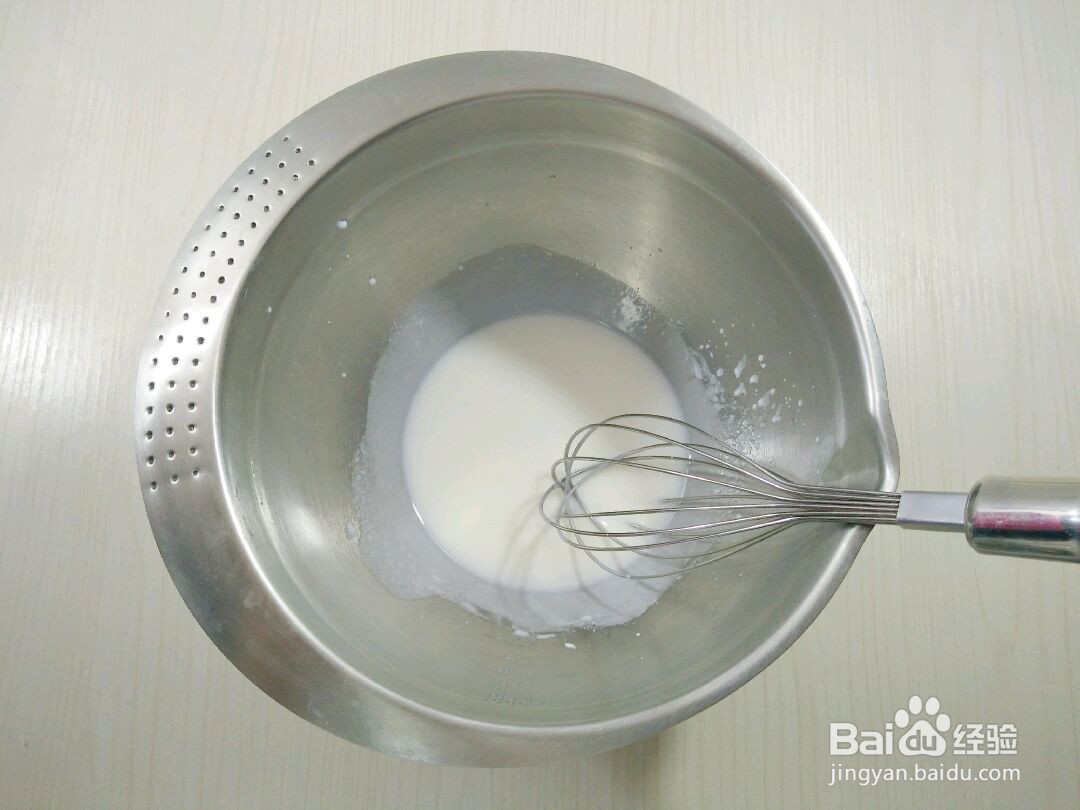 黑芝麻三明治蛋糕的做法