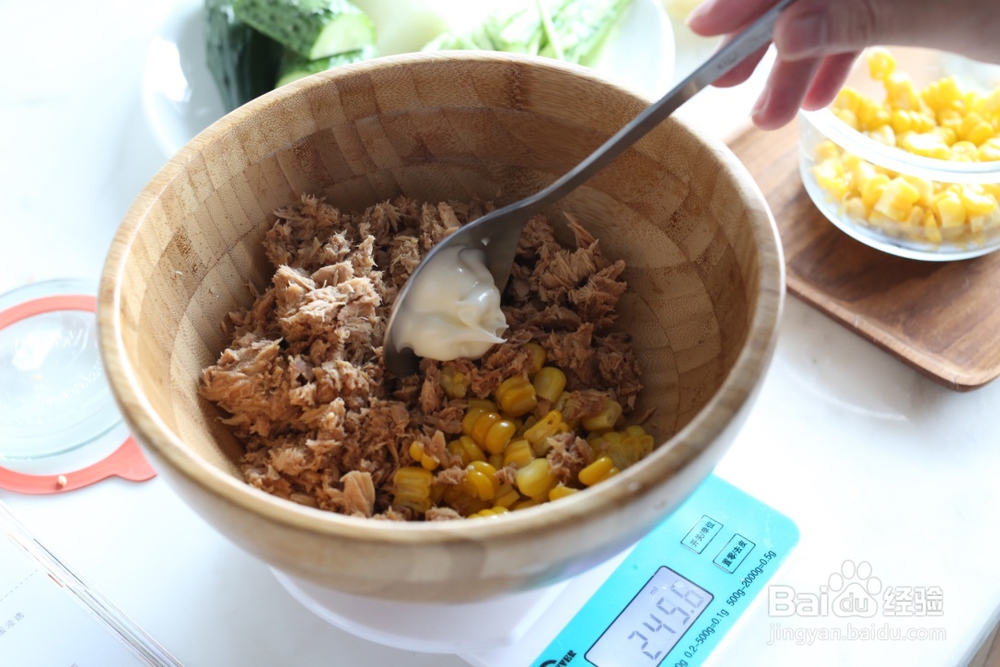 怎么做焗烤金枪鱼玉米三明治
