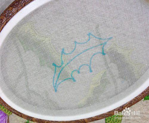 开始学习立体刺绣的绣法