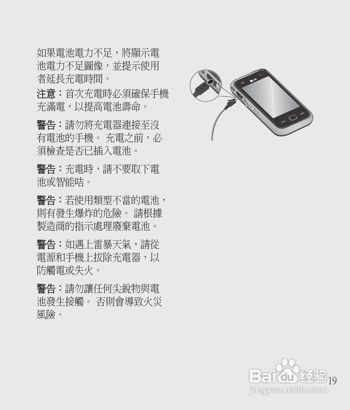 LG GM750手机使用说明书:[2]