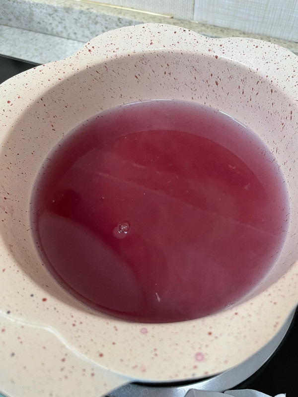 自制冰镇葡萄果冻