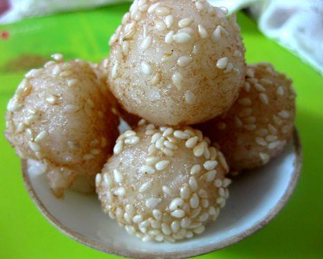 米饭麻球的做法
