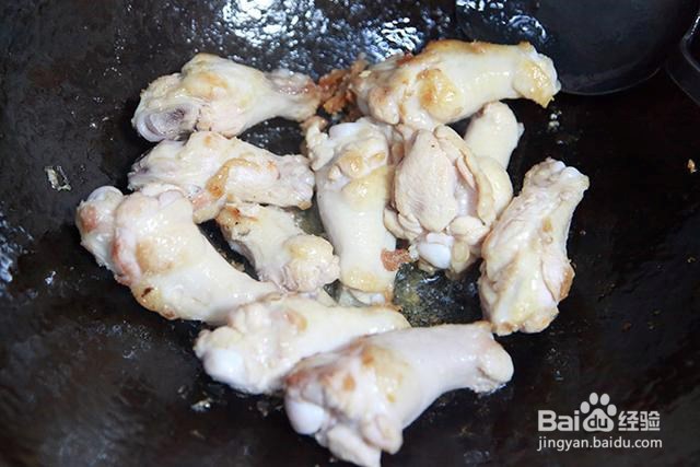 姜葱烧鸡翅根一道简单的美味