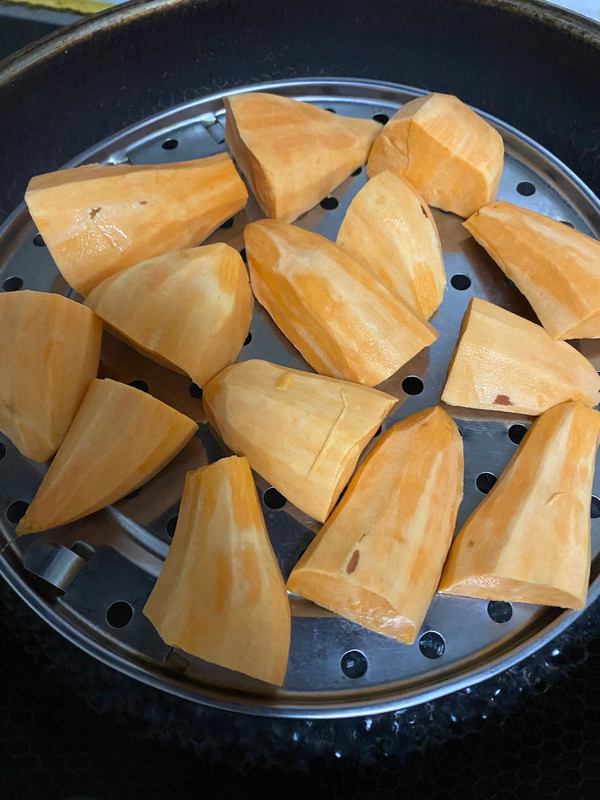 香蕉红薯燕麦派