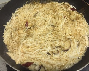 蒜蓉孜然金针菇的做法