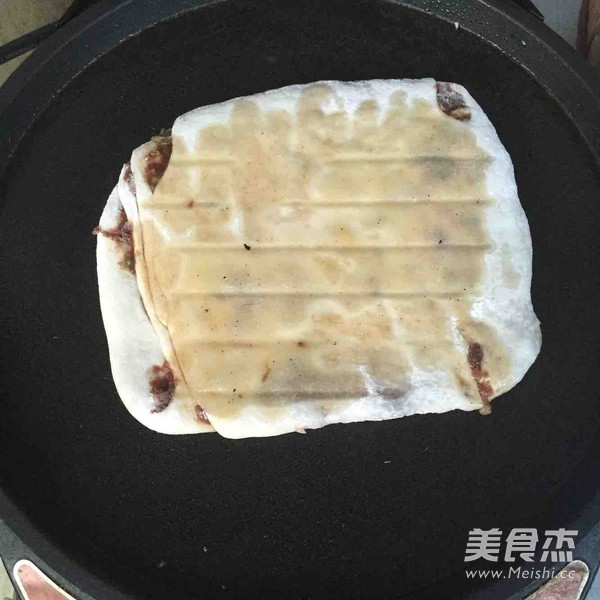 黑椒驴肉千层饼