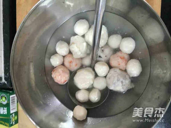 咖喱鱼丸的做法